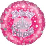 18 Inch Happy Birthday Princess Foil b